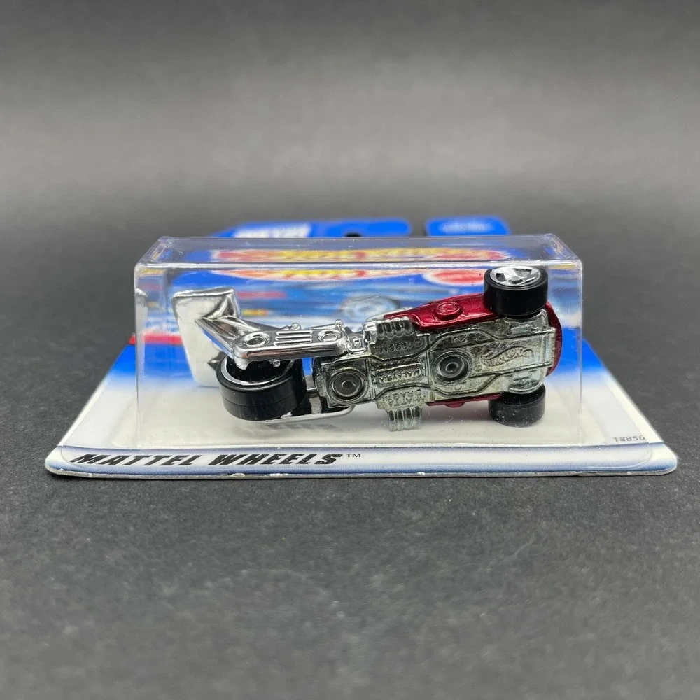 Hot Wheels Whatta Drag Three Wheel Car Red Diecast 1/64 Scale First Editions 673